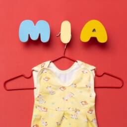 Wooden Letters L Hooks For Wall Alphabet Abc Kids Hooks, Name Room Wood Hook, Personalise Children Rack Hanger, Christmas Gift - thumbnail 3