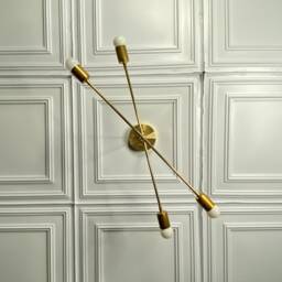 Ajax Modern 4 Light Mid Century Chandelier - thumbnail 2