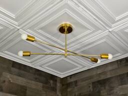 Ajax Modern 4 Light Mid Century Chandelier - thumbnail 1