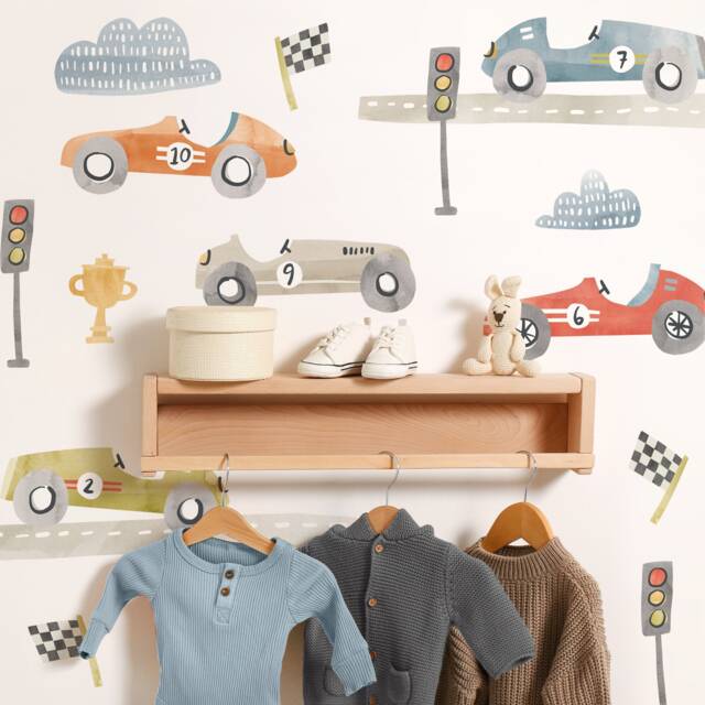 Hot Rod Kit - Small Peel-And-stick Wall Decals Mej - image 1