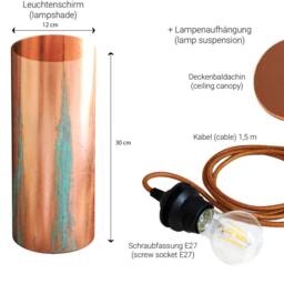 "Pendant Lamp ""Copper Light I" - thumbnail 4