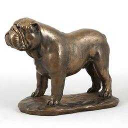 Bulldog, Exclusive Dog On Base Statue, Limited Edition, Artdog - thumbnail 3