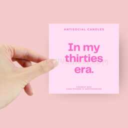 In My Thirties Era Candle, 30Th Birthday Gift - thumbnail 3