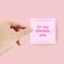 In My Thirties Era Candle, 30Th Birthday Gift - thumbnail 2