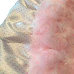 Pink Baby Blanket, Shower Gift, Gift Ideas, New Lovey Personalized Blankets, Blanket Girl - thumbnail 2