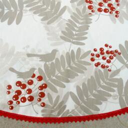 Bird Christmas Tree Skirt Decor Xmas Holiday Swedish Ornament - thumbnail 3