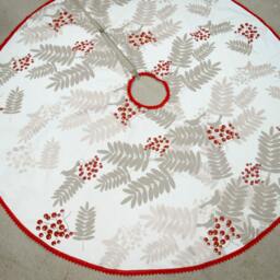 Bird Christmas Tree Skirt Decor Xmas Holiday Swedish Ornament - thumbnail 2