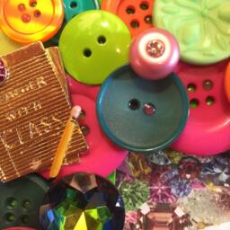 Teacher ~ Button Frame in Brights Gift For Teacher Her Birthday Daughter Women 4x6 Photo - thumbnail 2