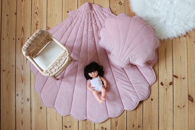 "Velvet Shell Mat ""Soft Pink" - image 1