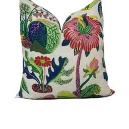 Schumacher Exotic Butterfly Spring Cushion Cover Pillow Double Sided - thumbnail 2