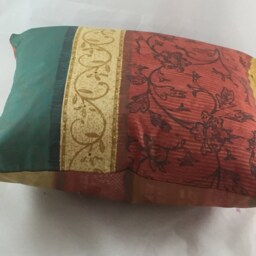 Abstract Cotton Sateen Cushion With Insert - thumbnail 4