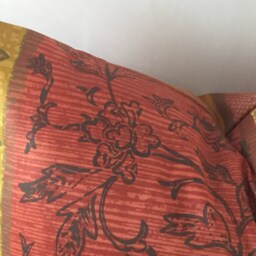 Abstract Cotton Sateen Cushion With Insert - thumbnail 2