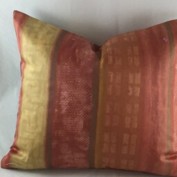 Abstract Cotton Sateen Cushion With Insert - thumbnail 3