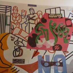 stuart Davis An American Painting Giclee Print Modern Abstract Art 3 Sizes Available - thumbnail 2
