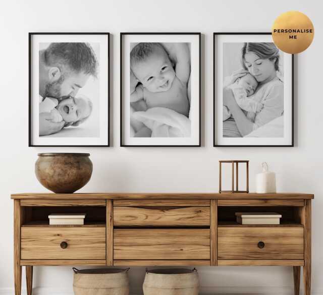 Three Photo Prints Set, Minimalist Wall Art, Modern Photography Print Set Of 3, Neutral Gallery Decor, Aesthetic Home Decor - image 1