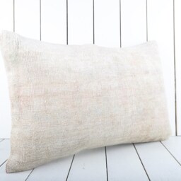 Handmade Vintage Turkish Kilim Pillow Cover 16x24 Decorative Cushion - thumbnail 2