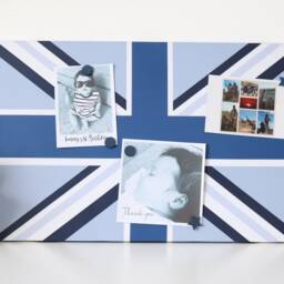 Blue Union Flag Magnetic Noticeboard - thumbnail 2