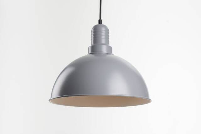 Lias Ceiling Pendant Lamp - Gray Retro Loft Industrial Minimalist - image 1