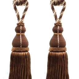 "D??copro Tassel Tieback, Length 12"" - 30.5cm, Spread 30" - thumbnail 2