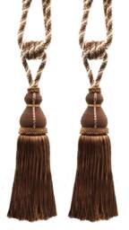 "D??copro Tassel Tieback, Length 12"" - 30.5cm, Spread 30"