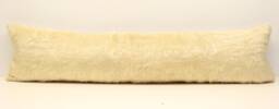 Handmade King Kilim Lumbar Pillow Cover 12x48, Oriental Wool - thumbnail 1