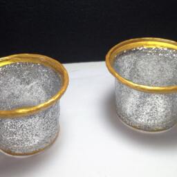 Silver & Gold Tea Lights - thumbnail 2