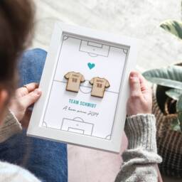 Football Shirts On Pitch Couples Print - thumbnail 2
