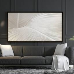 Cream Leaf, Botanical Poster, Leaf Prints, Neutral Wall Prints , Art Home Decor Bedroom Decor, Nature Prints, A5, A4, A3, A3+, A2 - thumbnail 3