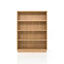 Bookcase, Bookshelf Made Of Oak Vaneer - Livlo D-R03 - thumbnail 3
