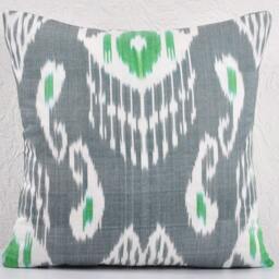 Hand Dyed Ikat Pillow Cover - thumbnail 2
