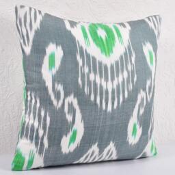 Hand Dyed Ikat Pillow Cover - thumbnail 3