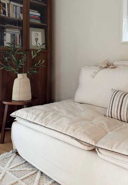 Sofa Cover, Pet Protector, Corner Sofa Throw, Cover With Piping - image 1