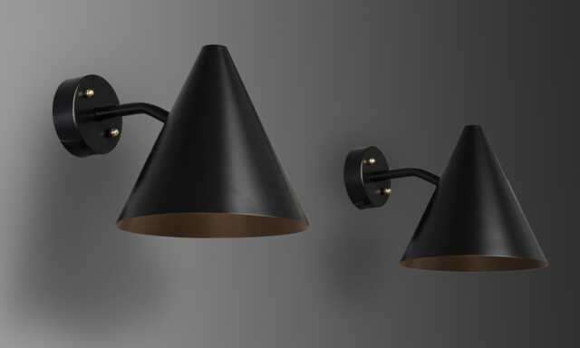 1950S Mid Century Italian Brass Wall Sconce Modern Light - Single Fixture Light Stilnovo Style - image 1