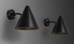 1950S Mid Century Italian Brass Wall Sconce Modern Light - Single Fixture Light Stilnovo Style - thumbnail 1