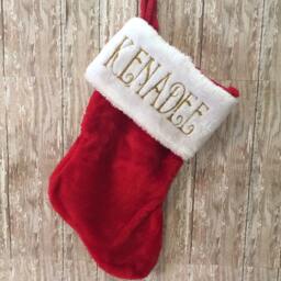 Custom Monogrammed Christmas Stocking - thumbnail 2