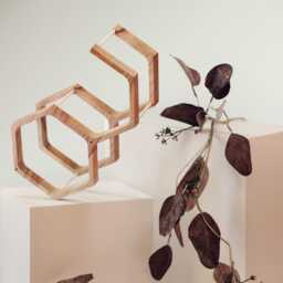 Toilet Roll Holder Wooden, Handmade Wall Mounted Storage, Unique Minimal Grey Rack - thumbnail 2