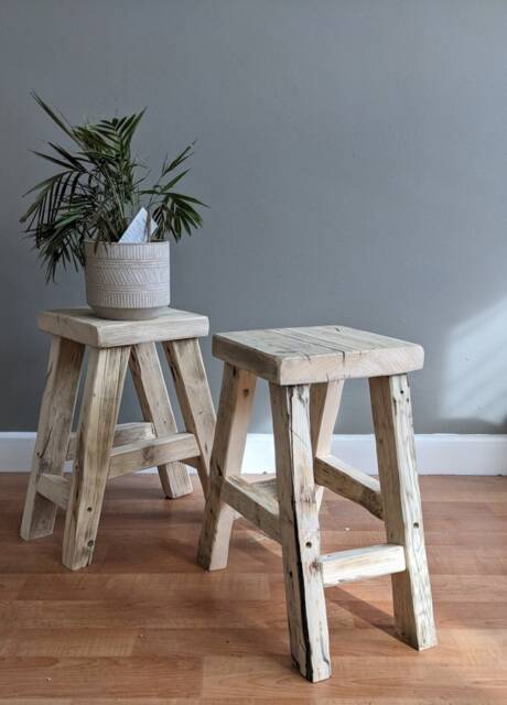 Wooden Stool - image 1