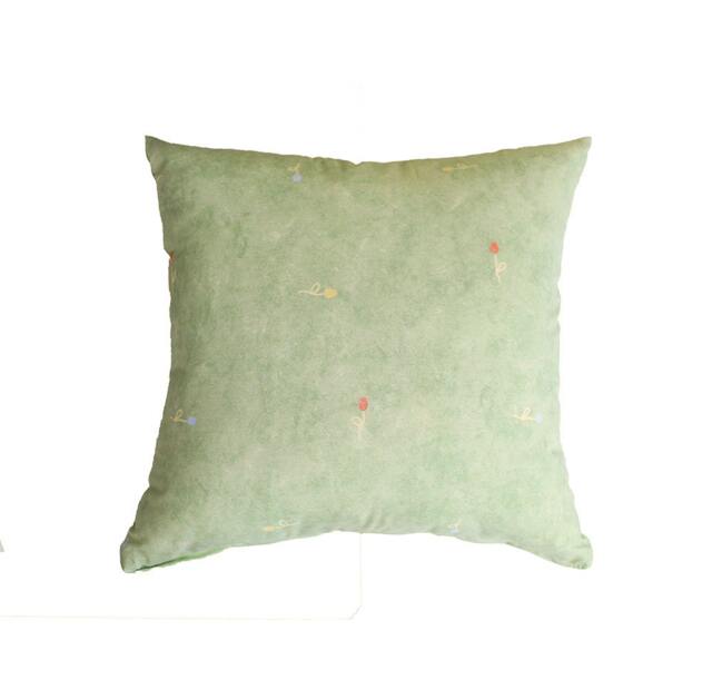 Roses Pillow Cover - Green - image 1