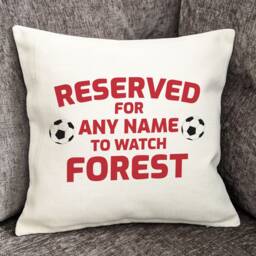 Personalized Football Team Cushion, Reserved For - thumbnail 3