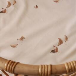 Retro Hens - Fitted Sheet, Hoeslaken - thumbnail 2