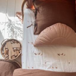 Retro Hens - Fitted Sheet, Hoeslaken - thumbnail 3