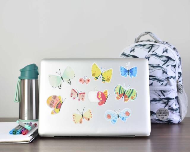 Butterfly Wall Decal By in My Backyard - Small - image 1