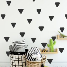 80 Rounded Irregular Triangle Wall Decals - thumbnail 3