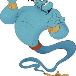 Genie Aladdin Wall Sticker Room Decorations Removable Vinyl Decal Home Decor Art Mural For Kids - thumbnail 3
