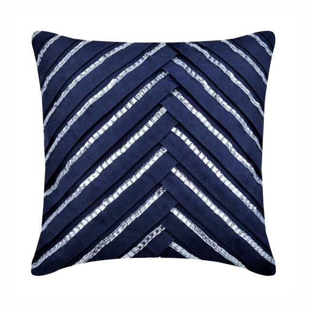 "Designer Pintucks, Textured Sofa Pillow 16""x16" - image 1