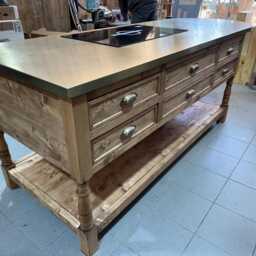 Bespoke Spindle Kitchen Island - thumbnail 2