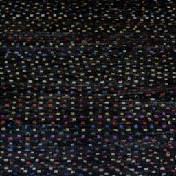 Black Afghan Gabbeh Rug, Handwoven Wool Floor Rug - 192x121 cm - thumbnail 3