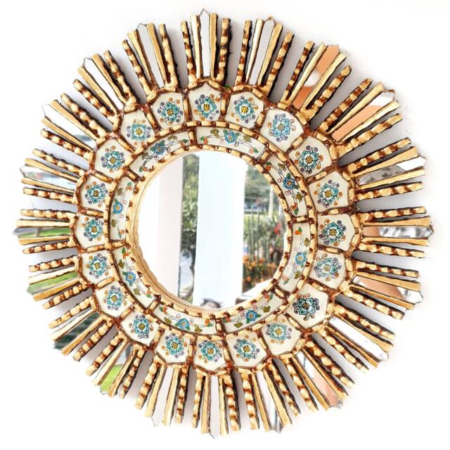 "Peruvian Mirrors - ""Ivory Lima 45cm" - image 1