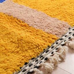 Authentic Moroccan Rug, Beni Ourain Rug 7x10 Ft - thumbnail 4