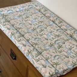 Dinosaur Baby Changing Mat, Dinosaur Jungle Changing Mat, Baby Change Nursery Theme - thumbnail 2